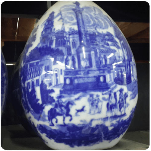 Big egg ornament
