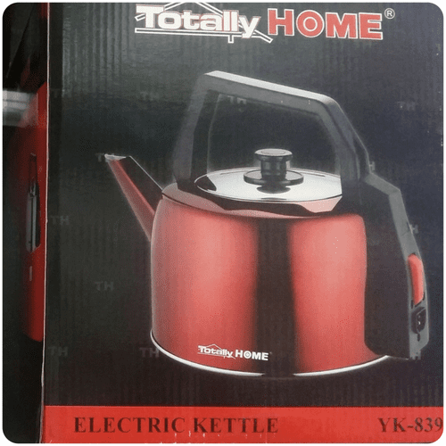 Electric kettle 4L red, silver or gold