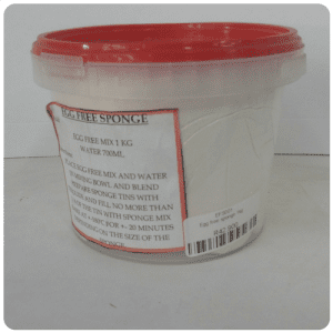 Egg free sponge 1kg